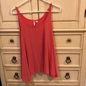 Coral tank top